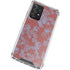 Airy Blue Floral Galaxy A72 5G Clear Case